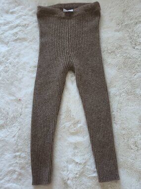 Zara 100% cashmere leggings
